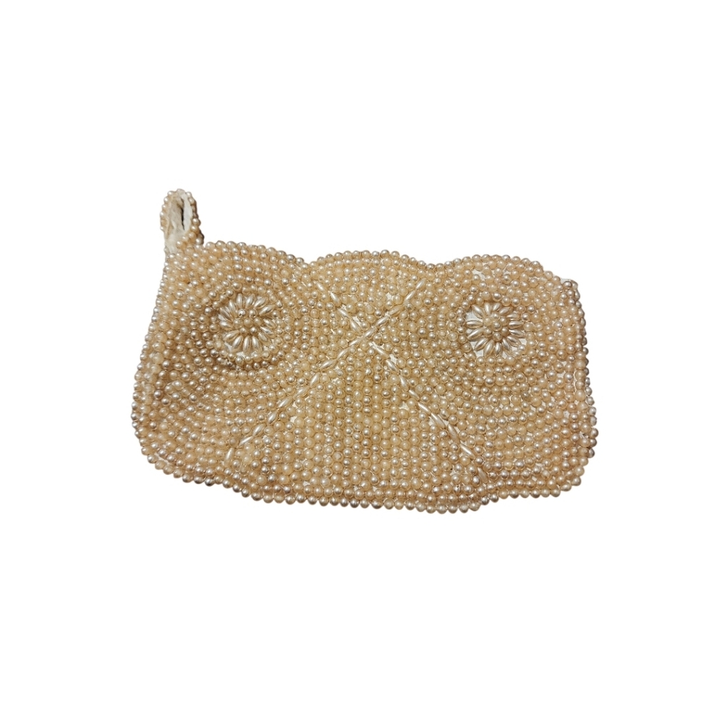 Vintage Made In Japan Beaded Evening Bag